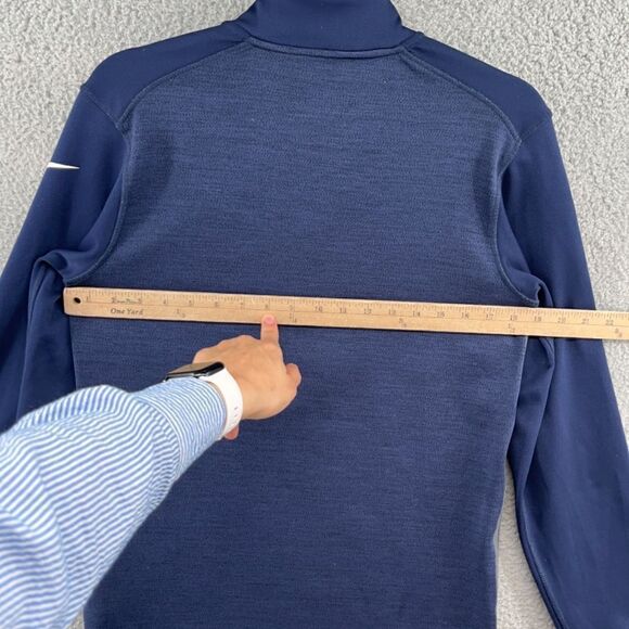 Nike Navy Los Angeles Chargers Fan Gear Element Half-Zip Performance Jacket XS - Picture 9 of 14